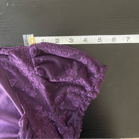 BCX Purple Lace Top - Picture 8 of 8